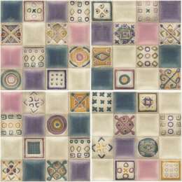 Настенная плитка Mainzu Verona Volumen Viola 20x20