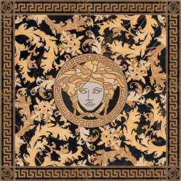 Панно Versace Marble Rosone Nero 117,2x117,2 (комплект)
