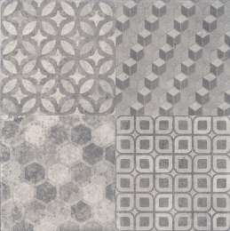 Напольная плитка Kerama Marazzi Саттон 4226 Орнамент Серый 40,2x40,2