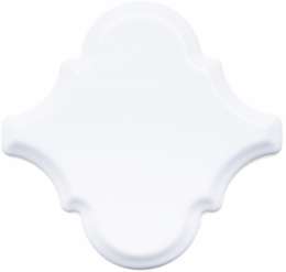 Настенная плитка Adex Renaissance Arabesco Biselado Snow Cap 15x15