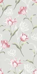 Настенная плитка Kerama Marazzi Норфолк 11084T Цветы Серый 30x60