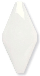 Настенная плитка Adex Rombos Rombo Acolchado Blanco Z 10x20