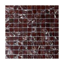 Мозаика Chakmaks Anatolian Stone 23x23 Rosso Levanto (2,3x2,3) 30,5x30,5
