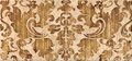Бордюр Azori Травертино Богемия 13x27.8