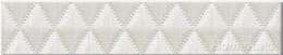 Бордюр Azori Illusio Bianco Geometry 6,2x31,5