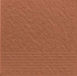 Ступень Opoczno Simple Red Stopnica Strukturalny 3-D 30х30