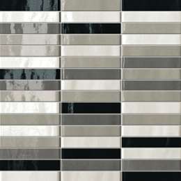 Мозаичный декор FAP Manhattan Tratti Grigi Mosaico 30x30