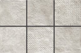 Панно FAP Maku Grid White Inserto Mix 6 40x60